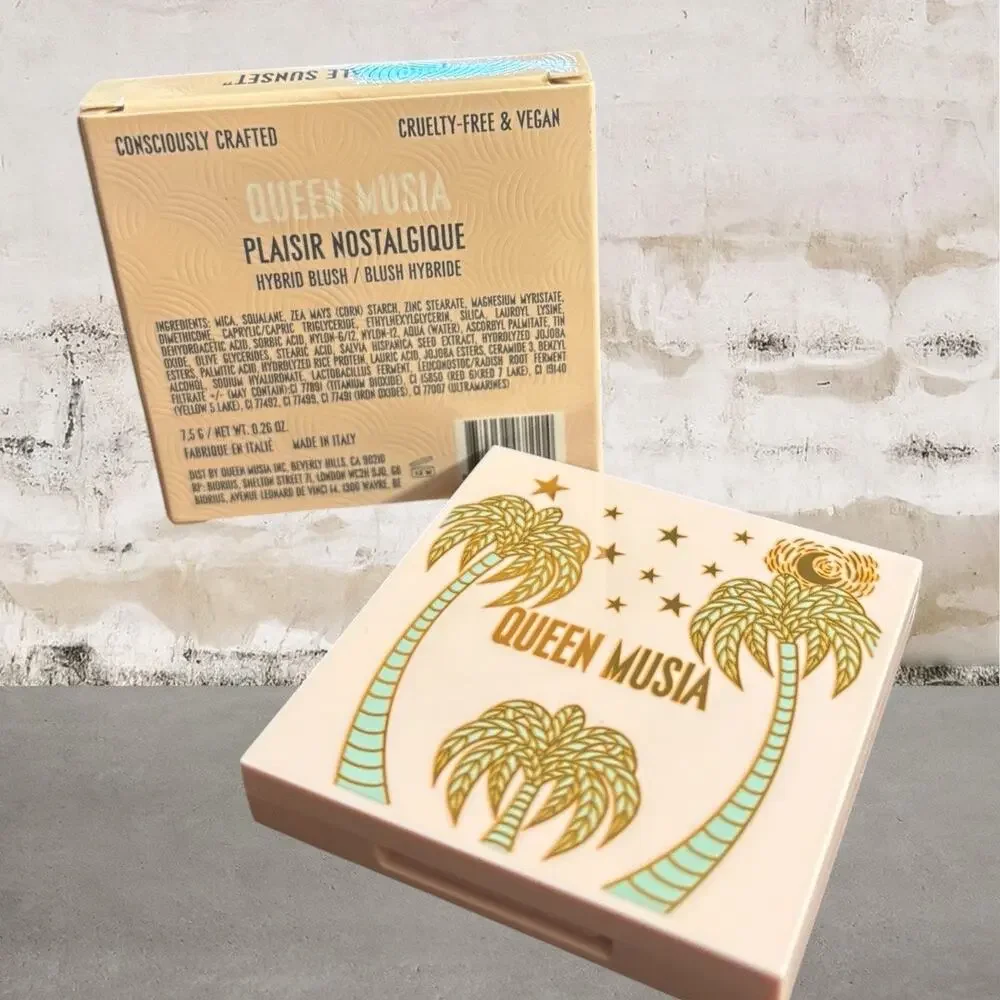 Queen Musia Plaisir Nostalgique Hybrid Blush in Trousdale Sunset NIB